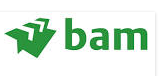 Logo van bouwbedrijf BAM